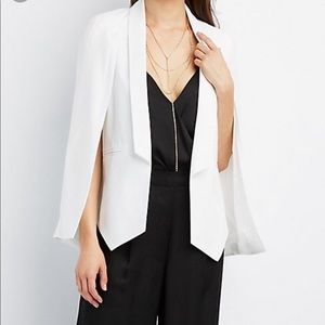 Structured Cape Blazer
